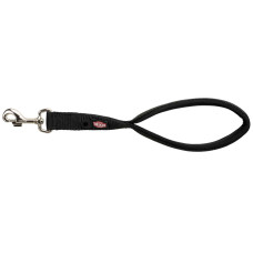 TRELA CURTA  PREMIUM 37CM-25MM PRETO